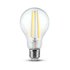 12.5W A70 Żarówka LED Filament / Klosz Transparentny / Barwa:3000K / Trzonek:E27