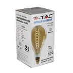 8W A165 Żarówka LED Filament / Barwa:2000K / Ściemniana / Trzonek:E27