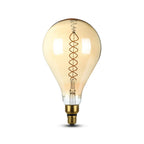 8W A165 Żarówka LED Filament / Barwa:2000K / Ściemniana / Trzonek:E27
