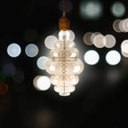 8W Żarówka dekoracyjna LED S200 / Klosz: Bursztynowy / Barwa:2200K / Ściemniana / Trzonek:E27