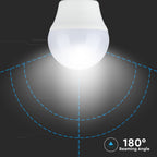 5.5W G45 Żarówka LED / Barwa:6400K / Trzonek:E27 ,CRI>95