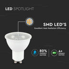 6W Żarówka LED / Barwa:4000K / CRI>95 / Trzonek:GU10