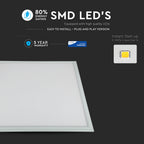 36W Panel LED -600x600mm / Samsung / Barwa:4000K / 5 Lat gwarancji / Opakowanie: 6szt.