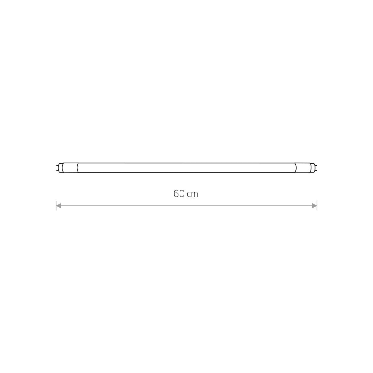 Nowodvorski Tuba LED T8 11W 50/60Hz - Szkło 7500