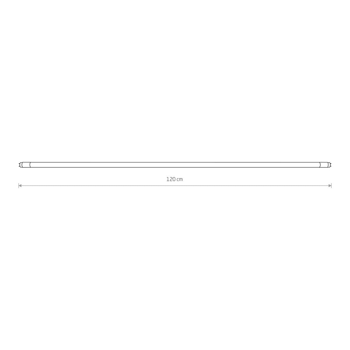Nowodvorski Tuba LED T10 22W 50/60Hz - Szkło 7502