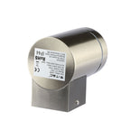 Kinkiet SLEEK GU10 / Obudowa: stal szlifowana / IP44