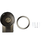 Kinkiet SLEEK GU10 / Obudowa: stal szlifowana / IP44