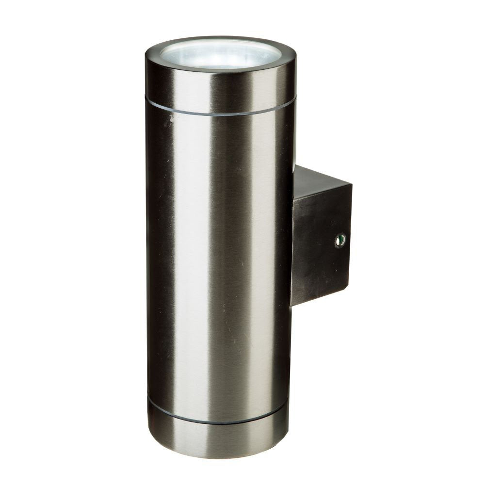 Kinkiet SLEEK dwukierunkowy 2xGU10 / Obudowa: stal szlifowana / IP44
