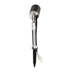 Oprawa ogrodowa SPIKE GU10 / Stal szlifowana / IP44