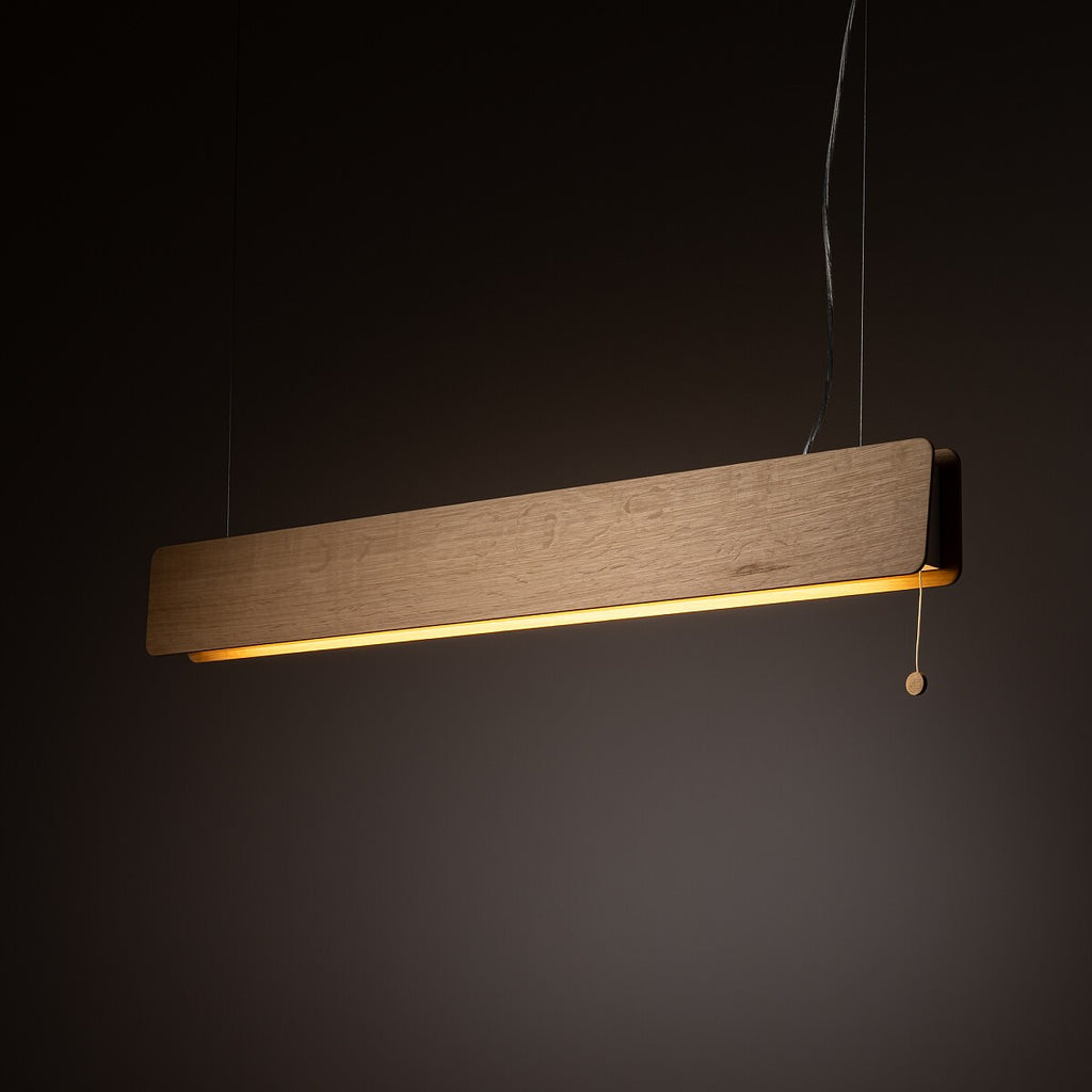 Nowodvorski Lampa liniowa sufitowa OSLO LED 90 16W 50/60Hz - Drewno - Dębowy 7520