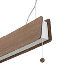 Nowodvorski Lampa liniowa sufitowa OSLO LED 90 16W 50/60Hz - Drewno - Palony dąb