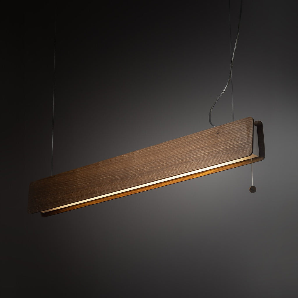 Nowodvorski Lampa liniowa sufitowa OSLO LED 90 16W 50/60Hz - Drewno - Palony dąb 7522