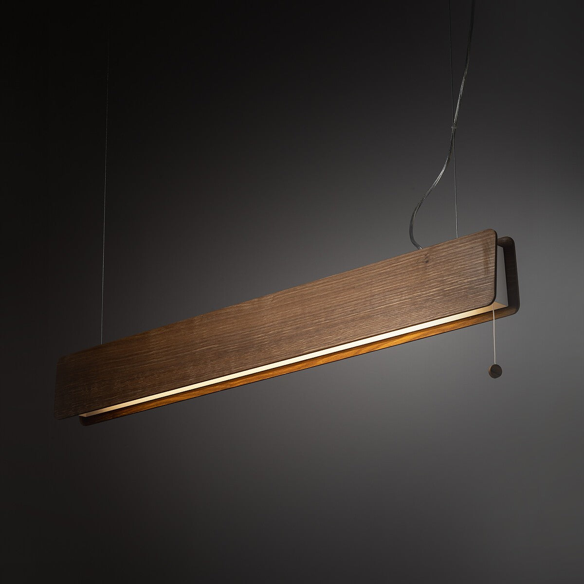 Nowodvorski Lampa liniowa sufitowa OSLO LED 90 16W 50/60Hz - Drewno - Palony dąb 7522