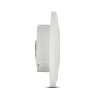 9W Kinkiet okrągły LED / CHIP BRIDGELUX / Barwa:3000K / Biały