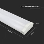 40W Belka oświetleniowa LED 121cm / Chip SAMSUNG / Barwa:4000K / 5 Lat gwarancji