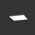 Nowodvorski Plafon SOFT CEILING LED 60X60 11W 50/60Hz - Aluminium lakierowane - Grafitowy