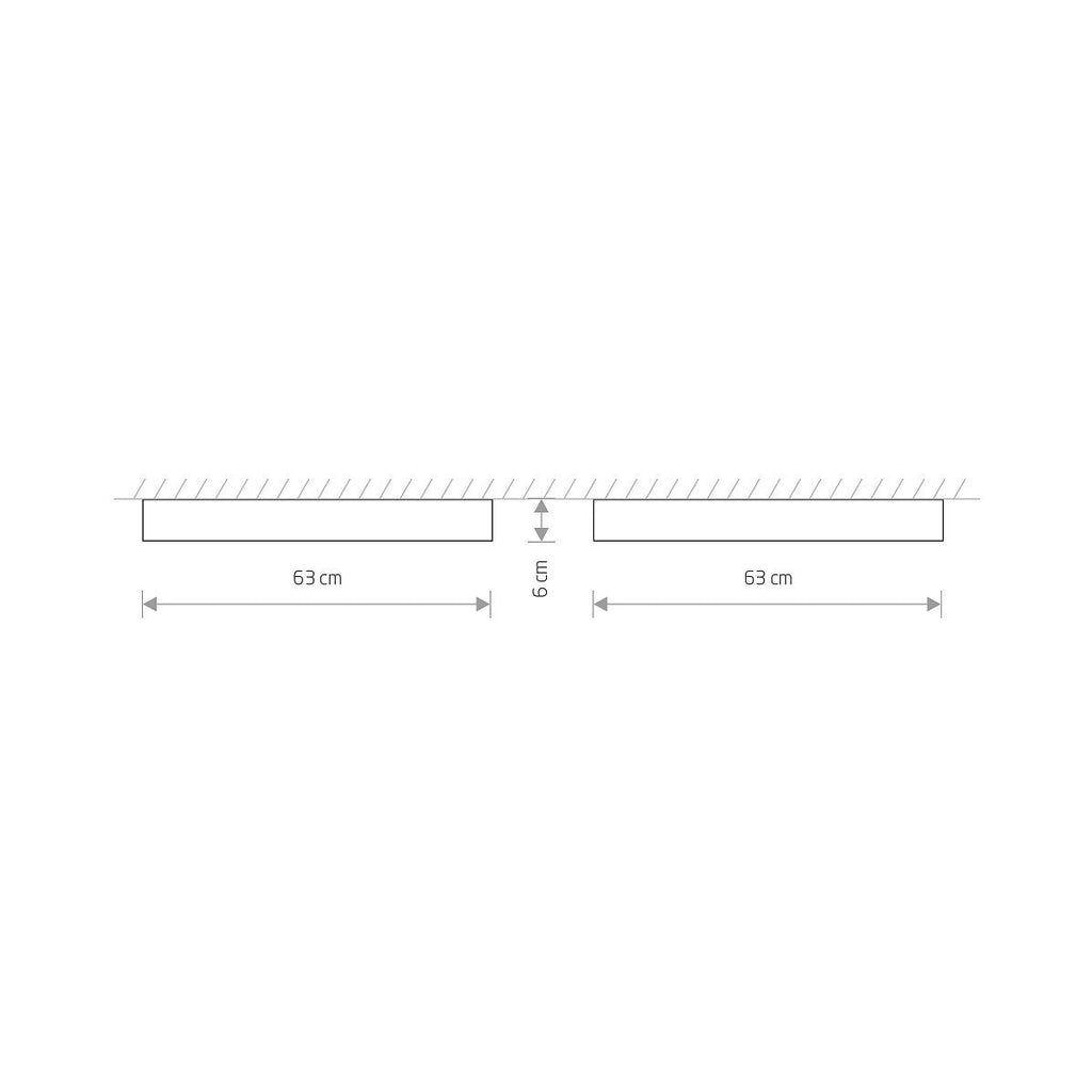 Nowodvorski Plafon SOFT CEILING LED 60X60 11W 50/60Hz - Aluminium lakierowane - Grafitowy 7530
