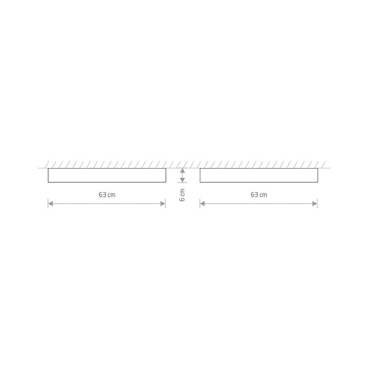 Nowodvorski Plafon SOFT CEILING LED 60X60 11W 50/60Hz - Aluminium lakierowane - Grafitowy 7530