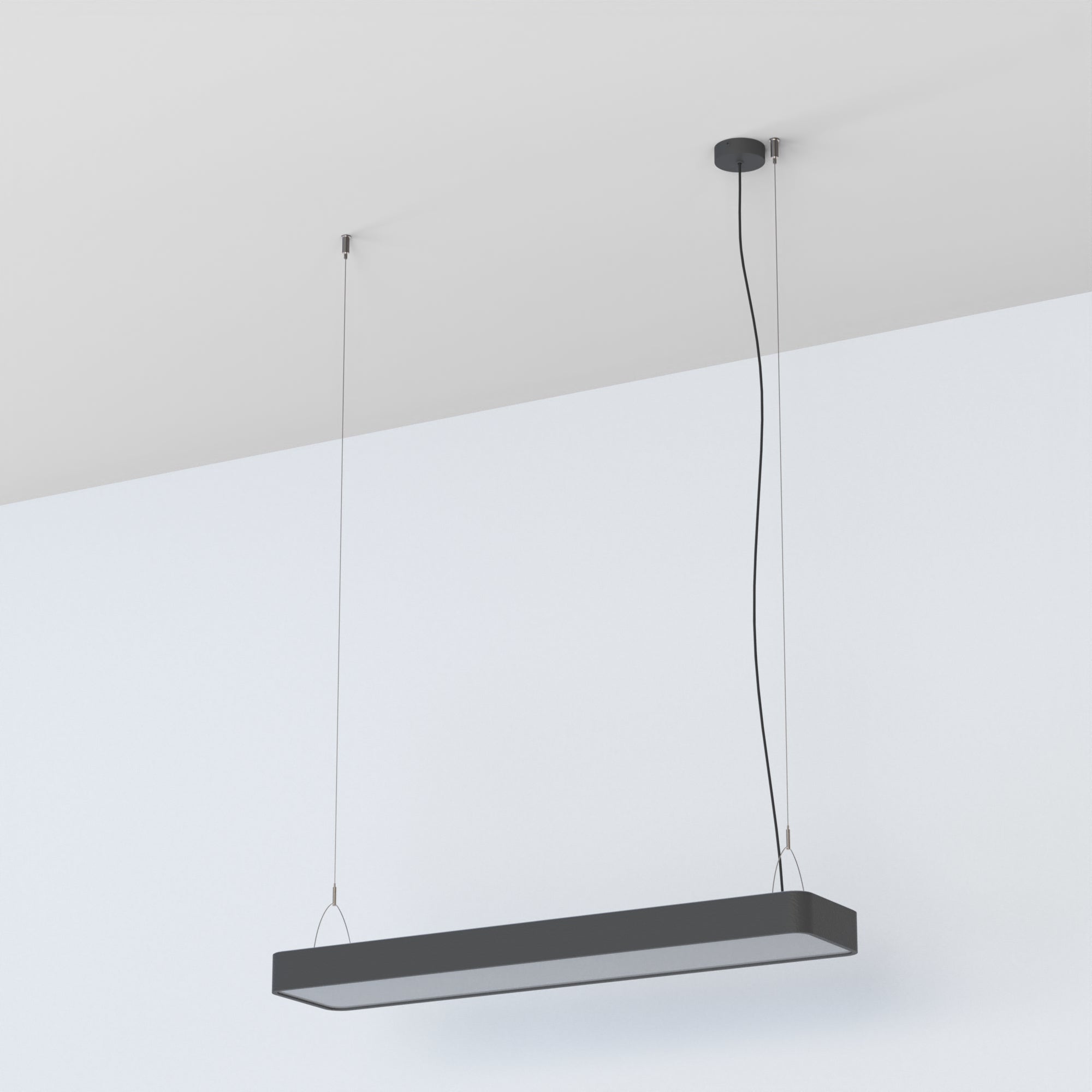 Nowodvorski Lampa wisząca SOFT LED 90X20 16W 50/60Hz - Aluminium lakierowane - Grafitowy