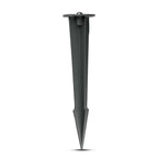 Uchwyt wbijany SPIKE / Obudowa: Szary / Wymiary:35 x 150