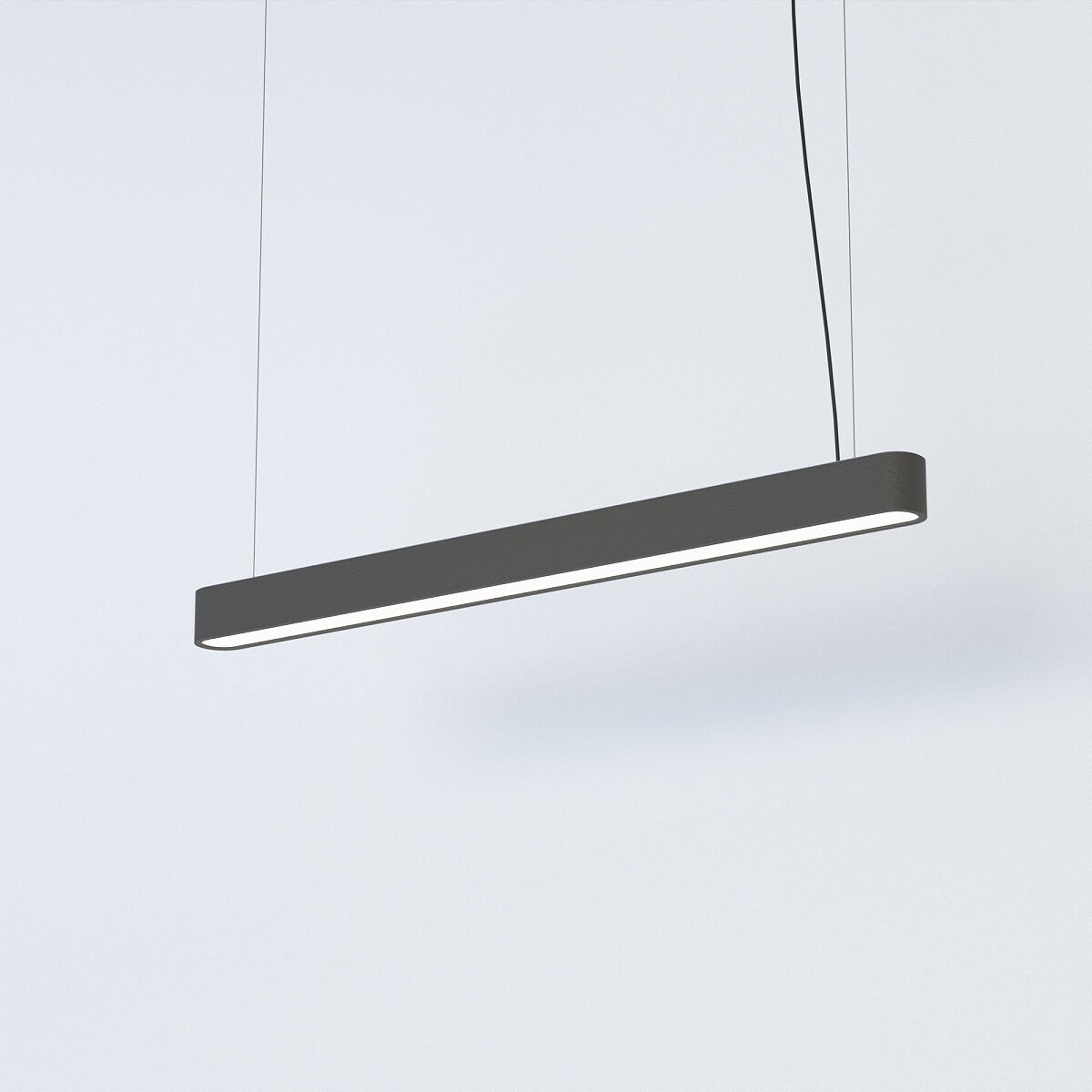 Nowodvorski Lampa liniowa sufitowa SOFT LED 90X6 16W 50/60Hz - Aluminium lakierowane - Grafitowy 7535