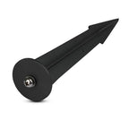 Uchwyt wbijany SPIKE / Obudowa: Czarny / Wymiary:35 x 150