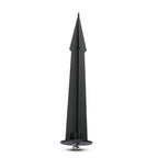 Uchwyt wbijany SPIKE / Obudowa: Czarny / Wymiary:35 x 150