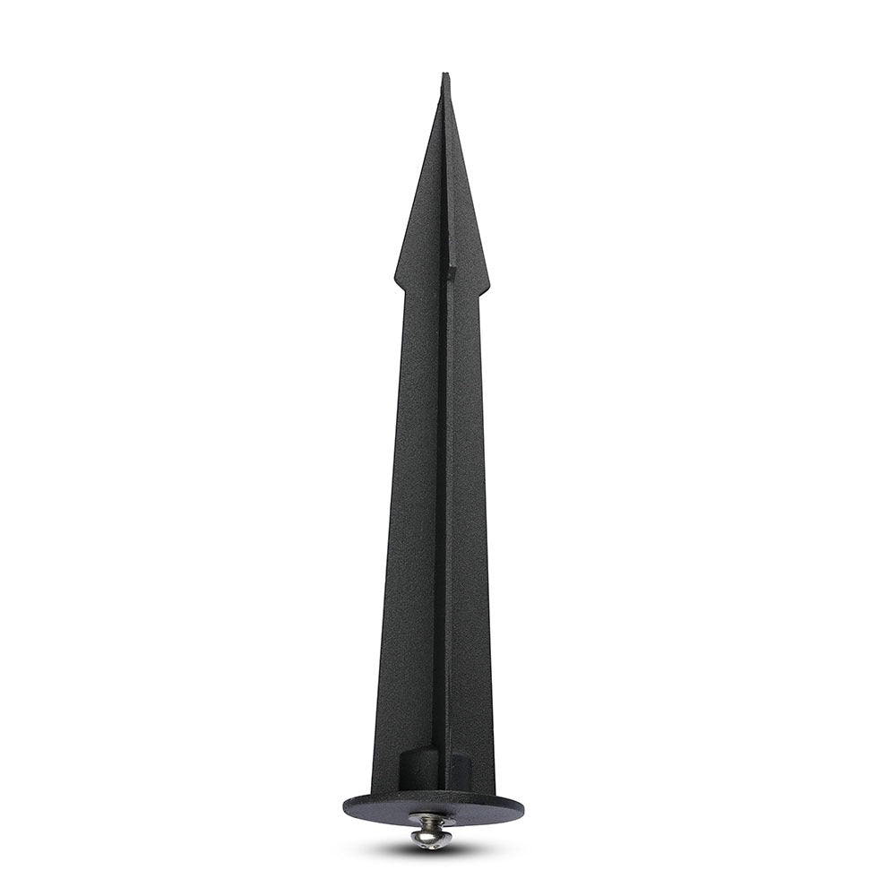 Uchwyt wbijany SPIKE / Obudowa: Czarny / Wymiary:35 x 150