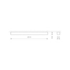 Nowodvorski Lampa liniowa sufitowa SOFT CEILING LED 120X6 22W 50/60Hz - Aluminium lakierowane - Biały 7536