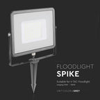 Uchwyt wbijany SPIKE / Obudowa: Szary / Wymiary:60 x 265