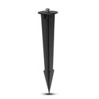 Uchwyt wbijany SPIKE / Obudowa: Czarny / Wymiary:60 x 265
