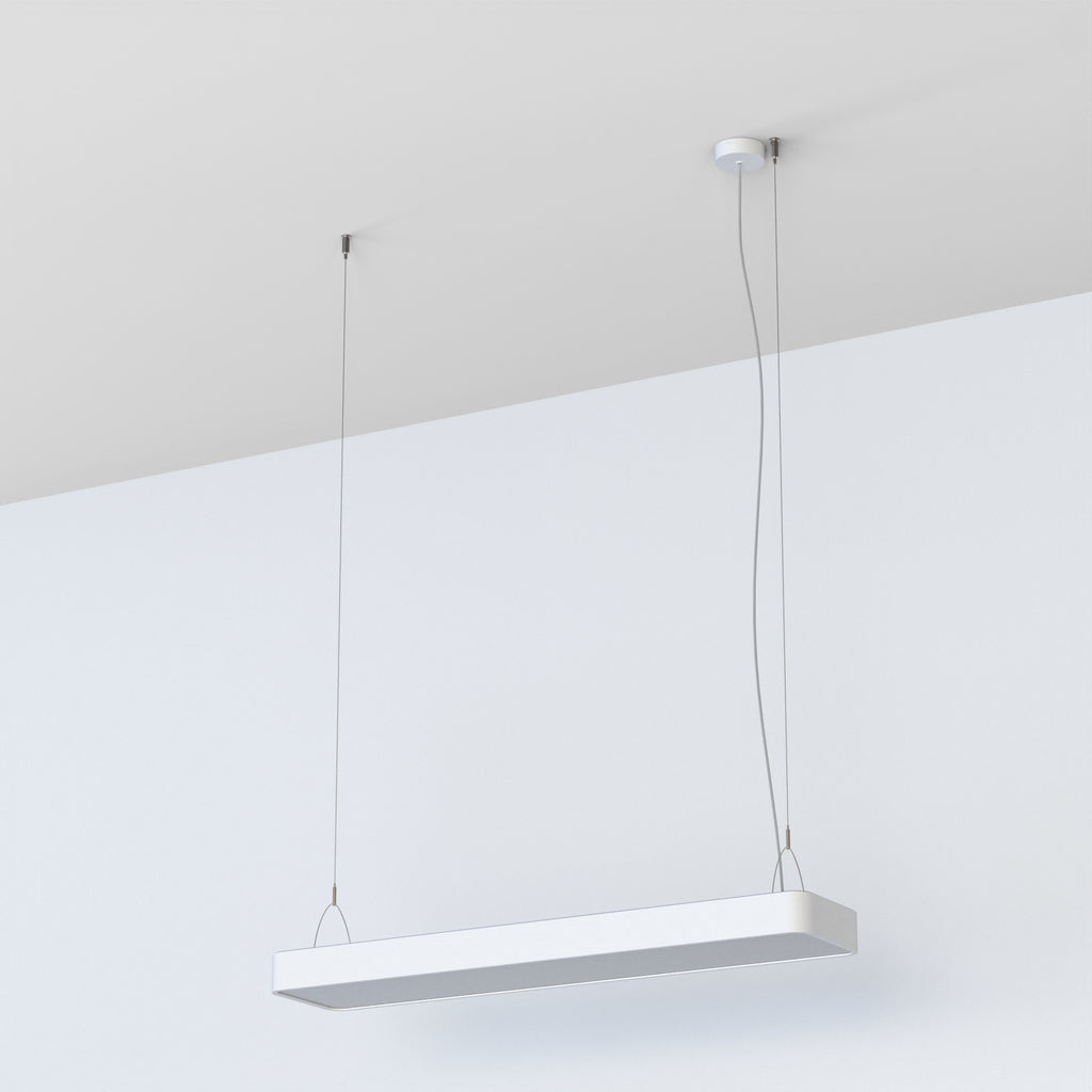 Nowodvorski Lampa wisząca SOFT LED 90X20 16W 50/60Hz - Aluminium lakierowane - Biały