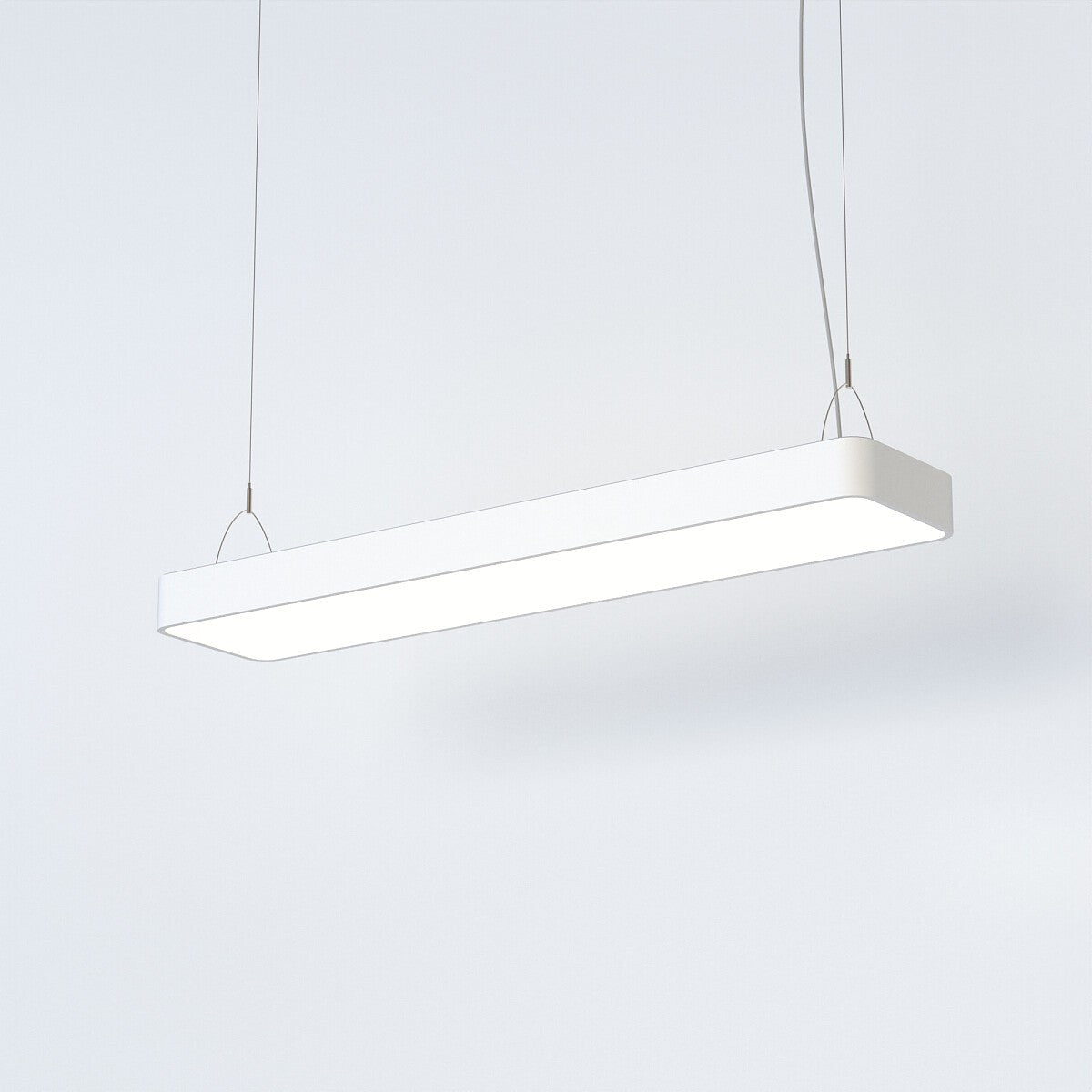 Nowodvorski Lampa wisząca SOFT LED 90X20 16W 50/60Hz - Aluminium lakierowane - Biały 7545