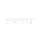 Nowodvorski Lampa liniowa sufitowa SOFT CEILING LED 90X6 16W 50/60Hz - Aluminium lakierowane - Biały 7546