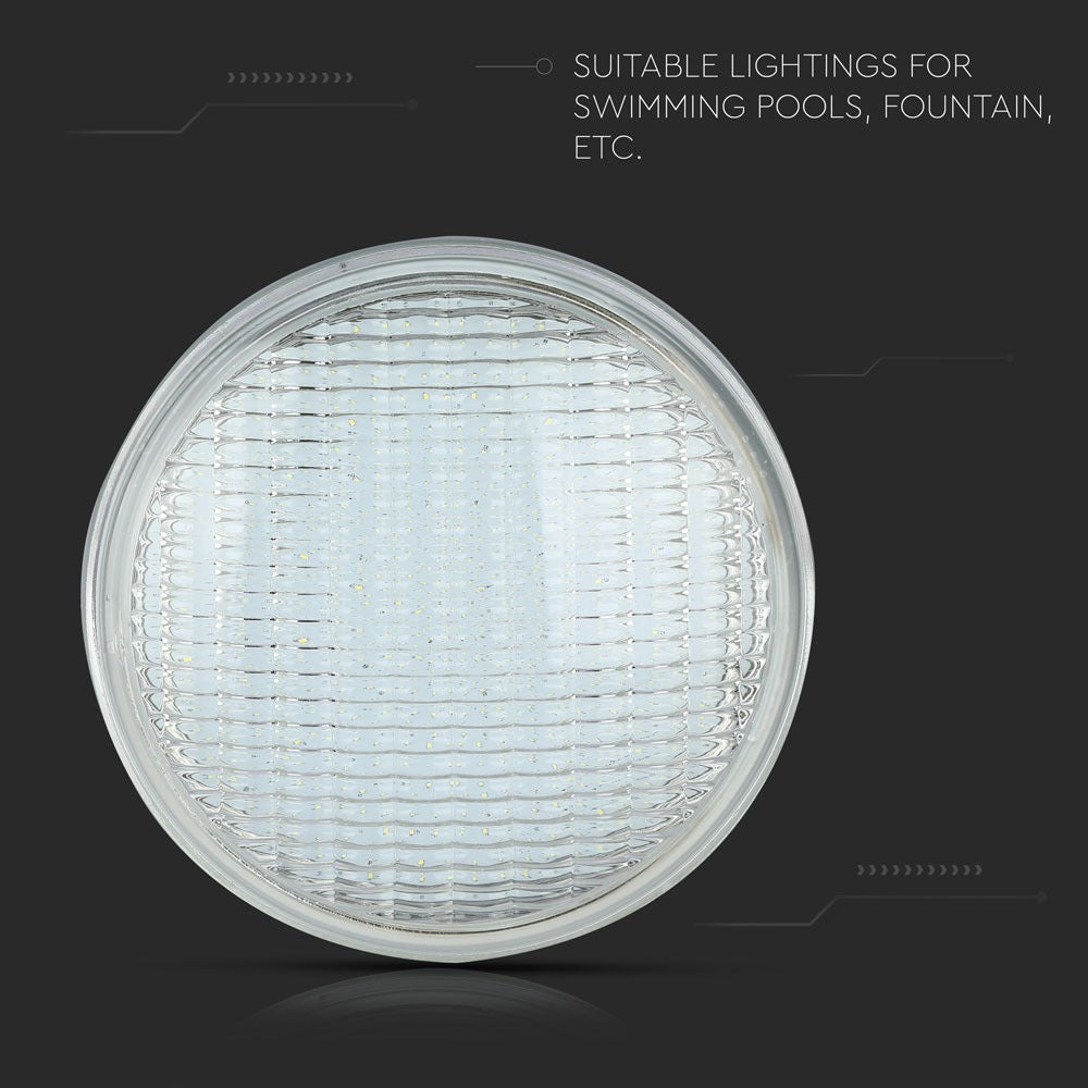 12W Żarówka LED PAR56 / Basenowa / Barwa: 3000K