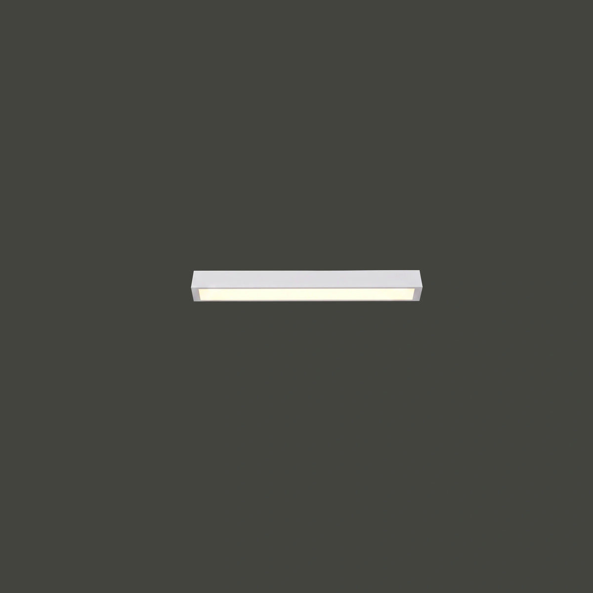 Nowodvorski Lampa liniowa sufitowa STRAIGHT CEILING LED S 11W 50/60Hz - Stal lakierowana - Biały 7557 - lampa włączona
