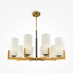 Maytoni Lampa wisząca Fortano - Metal - Czarny + mosiądz MOD089PL-10BS