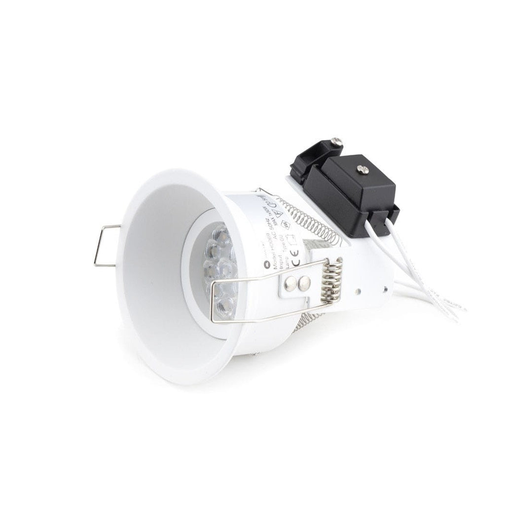Maxlight Oprawa wpuszczana Deep - Metal - Biały H0069