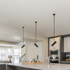 Lampa Wisząca / Trzonek:GU10 / Aluminium / Czarny