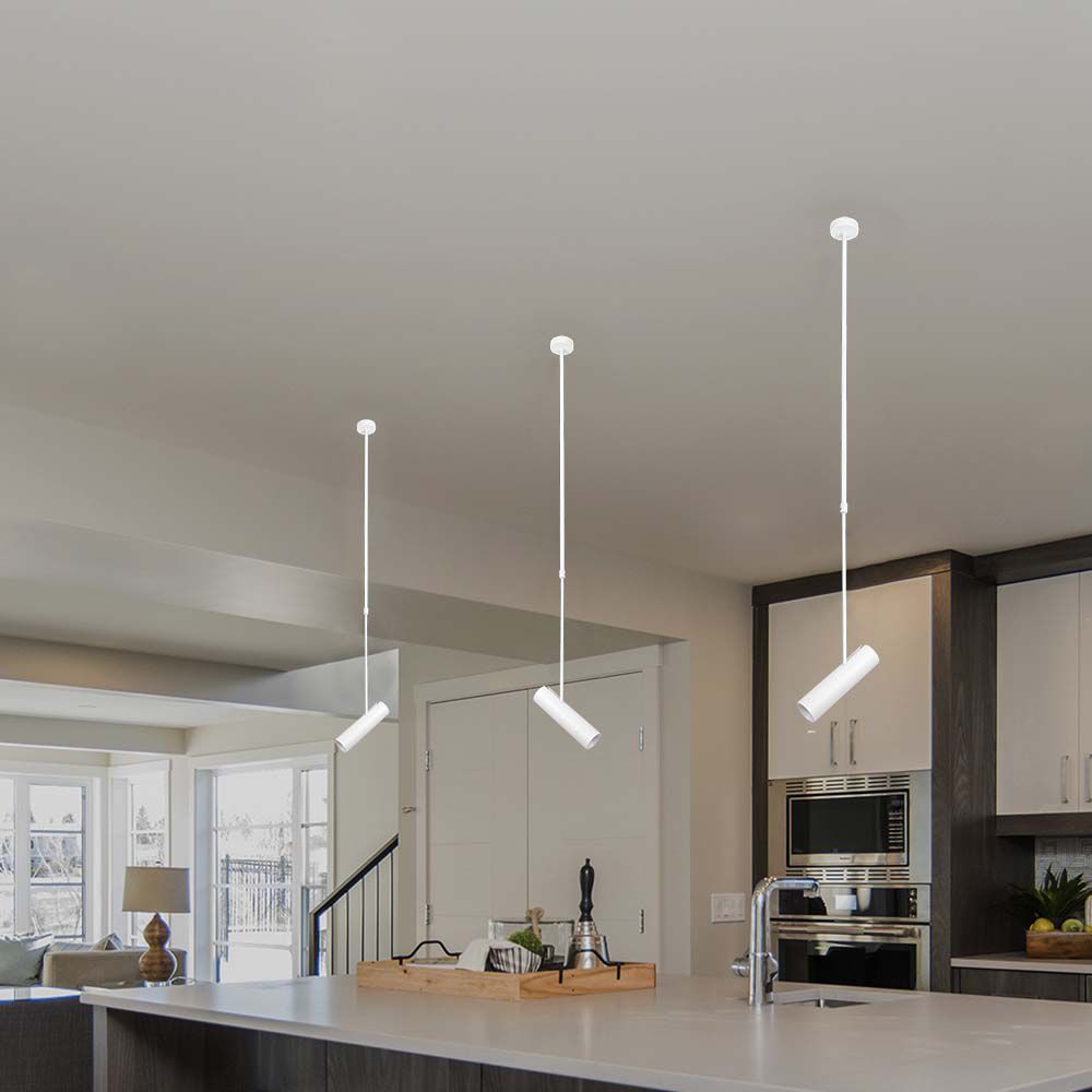 Lampa Wisząca / Trzonek:GU10 / Aluminium / Biały