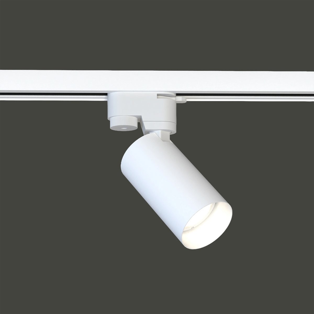 Nowodvorski System szynowy PROFILE MONO 1-obwodowy Profile Lampa 10W only LED - Stal lakierowana - Biały I 7584 - lampa włączona