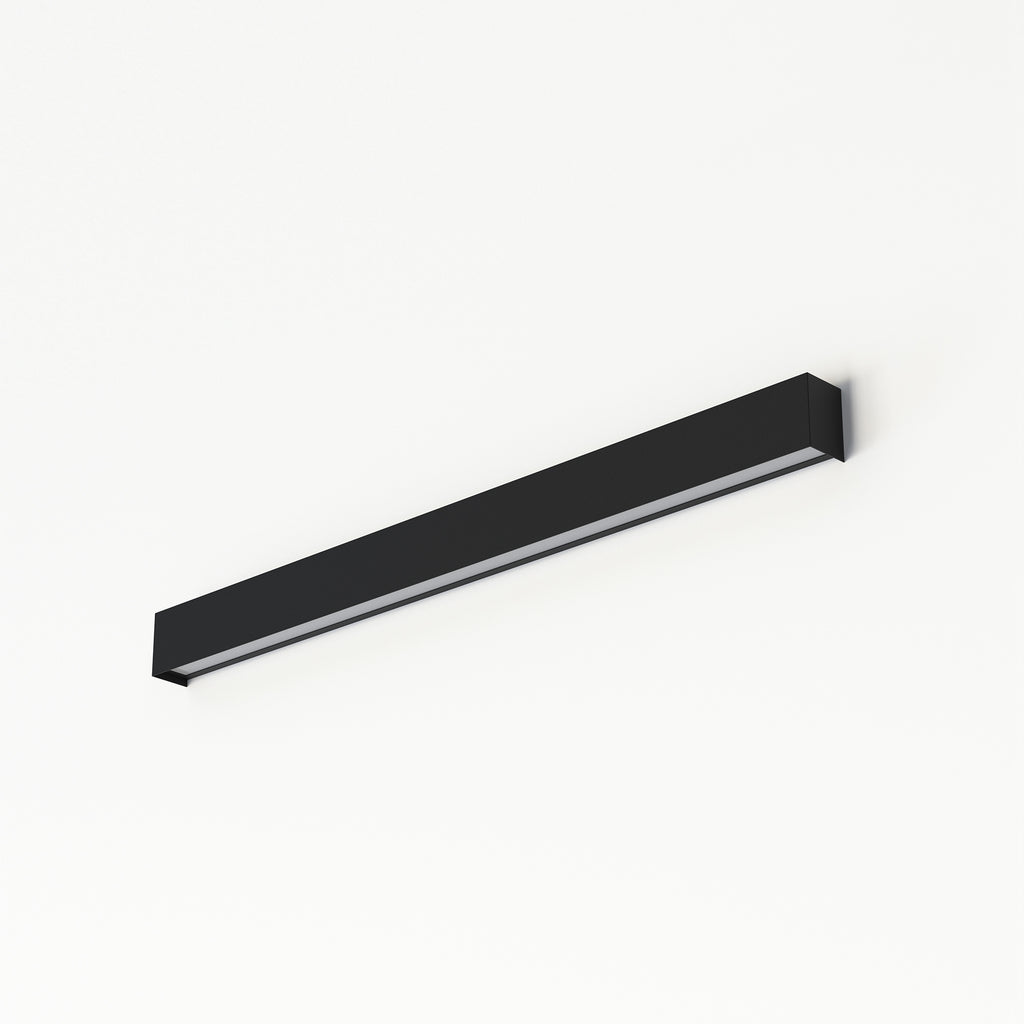Nowodvorski Kinkiet STRAIGHT WALL LED M 16W 50/60Hz - Stal lakierowana - Czarny