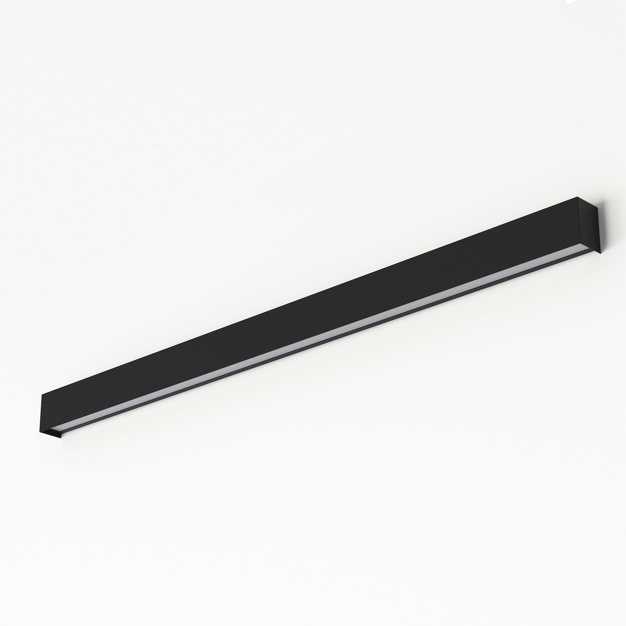 Nowodvorski Kinkiet STRAIGHT WALL LED L 22W 50/60Hz - Stal lakierowana - Czarny