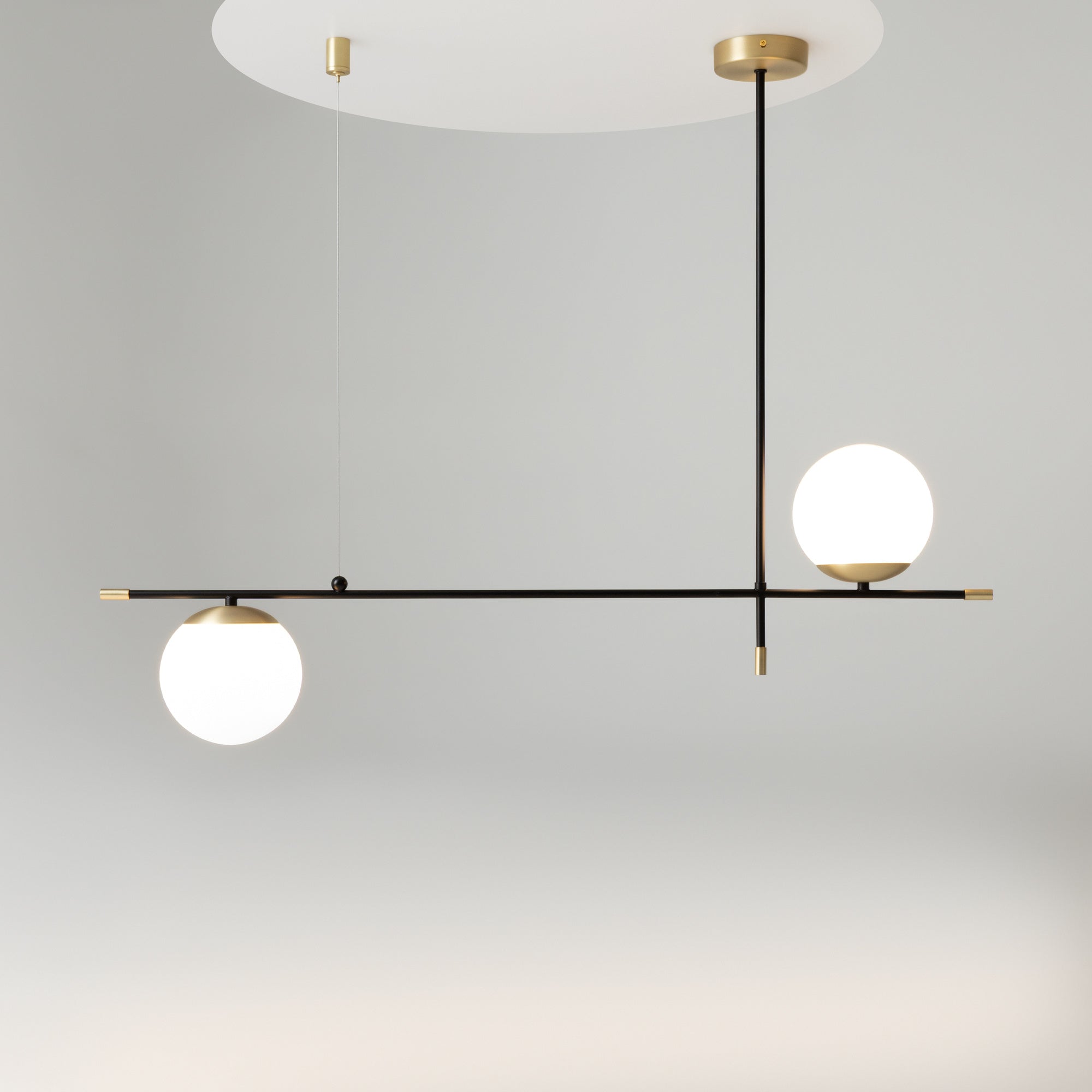 Maytoni Lampa wisząca Nostalgia - Metal - Czarny MOD048PL-02G