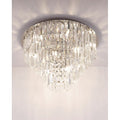 Maxlight Plafon Monaco 60cm - Metal + szkło - Chrom C0137