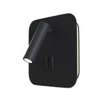 Maytoni Kinkiet Ios 176 - Aluminium - Czarny C175-WL-01-6W-B