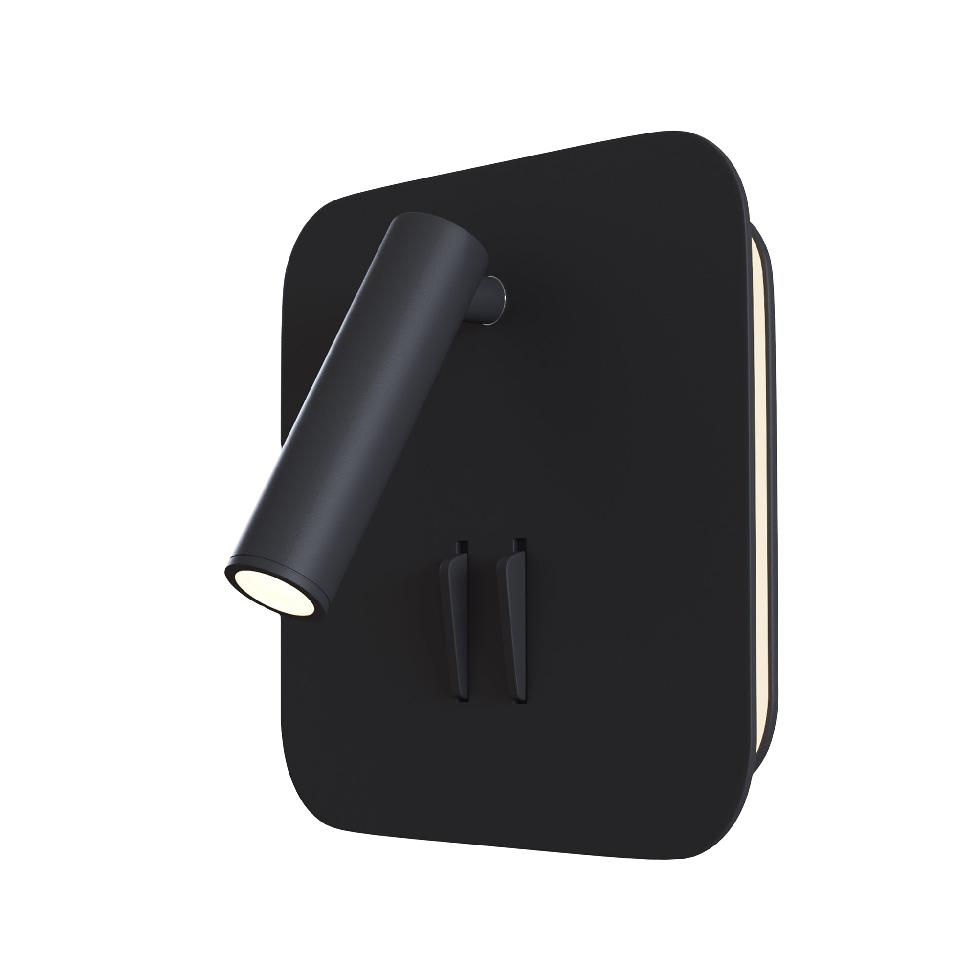 Maytoni Kinkiet Ios 176 - Aluminium - Czarny C175-WL-01-6W-B