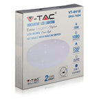 18W Plafon LED DOME / Średnica: 300 / Klosz: Efekt gwiazdek / Barwa:3w1