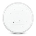 18W Plafon LED DOME / Średnica: 300 / Klosz: Efekt gwiazdek / Barwa:3w1