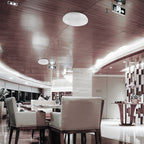 36W Plafon LED DOME / Średnica: 450 / Klosz: Efekt gwiazdek / Barwa:3w1